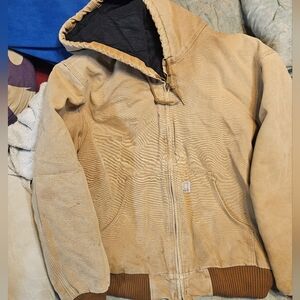 Mens Carhartt Hooded Rancher Patton Style Coat